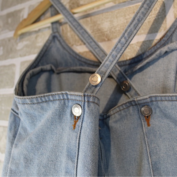 Jean embroidered mini dress - Picture 6 of 6